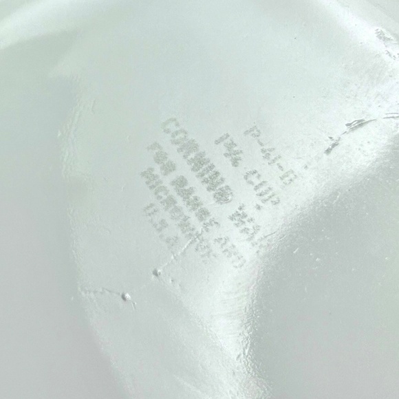 PYREX CORNING Spice of Life STORE N' SEE 4" x 6" Glass Canister w/ Lid #7080-G - Picture 3 of 3